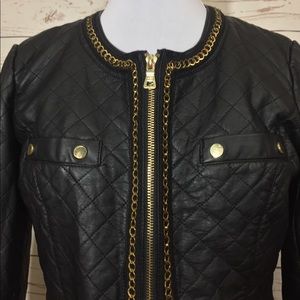 Women’s “ABS by Allen Schwartz” leather jacket